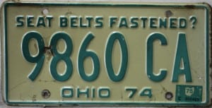 9860 CA Pair - Ohio - 1975