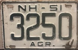 3250 - New Hampshire - 1951