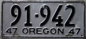 91 942 Pair - Oregon - 1947