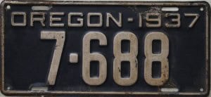 7 688 Pair - Oregon - 1937