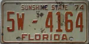 5W 4164 - Florida - 1974