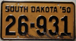 26 931 Pair - South Dakota - 1950