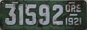 31592 - Oregon - 1921
