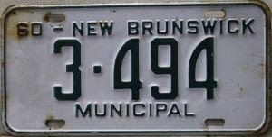 3 494 - New Brunswick - 1960